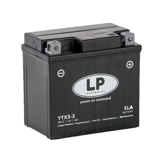 LP SLA YTX5-3 motor accu 12 volt 4 ah (50412 - MS LTX5-3)