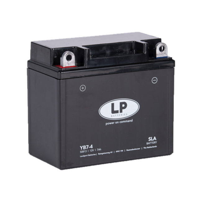 Landport (LP) SLA LB7-4 motor accu 12 volt 7 ah (50813 - YB7-4)