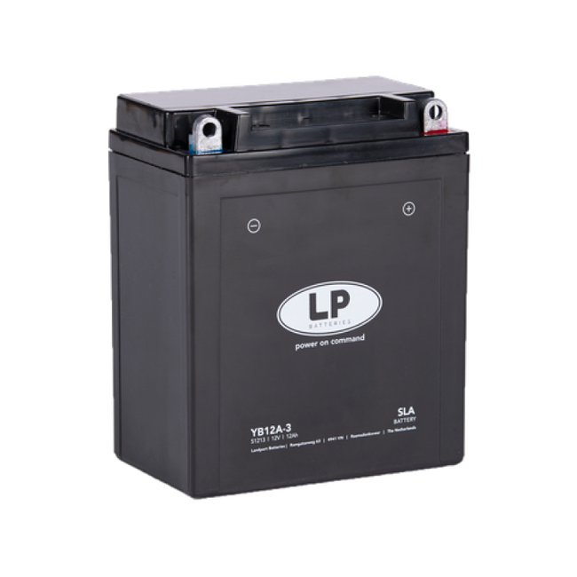 LP SLA YB12A-3 motor accu 12 volt 12 ah (51213 - MS LB12A-3)