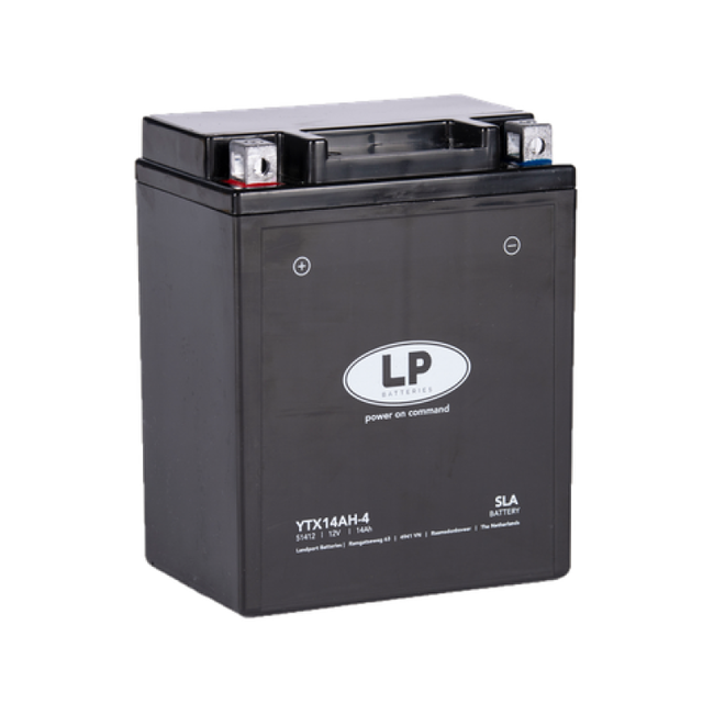 Landport (LP) SLA LTX14AH-4 motor accu 12 volt 14 ah (51412 - YTX14AH-4)