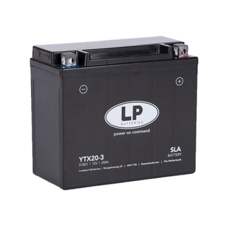 LP SLA YTX20-3 motor accu 12 volt 18 ah (51801 - MS LTX20-3)