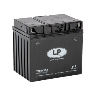 LP SLA Y60-N30-4 motor accu 12 volt 30 ah (53034 - MS L60-N30-4)