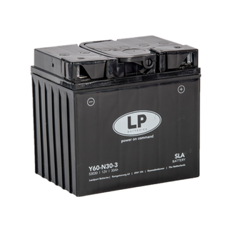 LP SLA Y60-N30-3 motor accu 12 volt 30 ah (53030 - MS L60-N30-3)