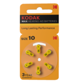 Kodak Hoorbatterij Kodak Hearing Aid 10 geel (6 stuks)