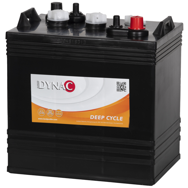 Dynac Deep Cycle accu 6 volt 225 ah type DC M6V 105