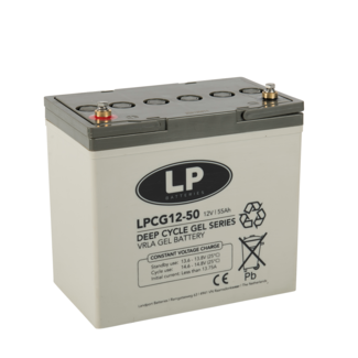 LP GEL 12-50 VRLA-LPCG accu 12 volt 50 ah