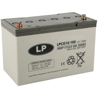 LP GEL 12-100 VRLA-LPCG accu 12 volt 100 ah