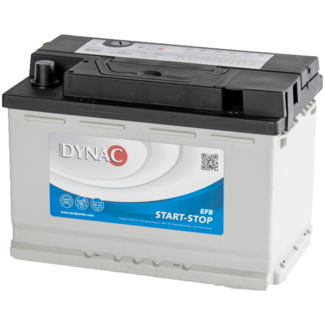 Dynac Auto accu EFB start-stop 12 volt 70 ah