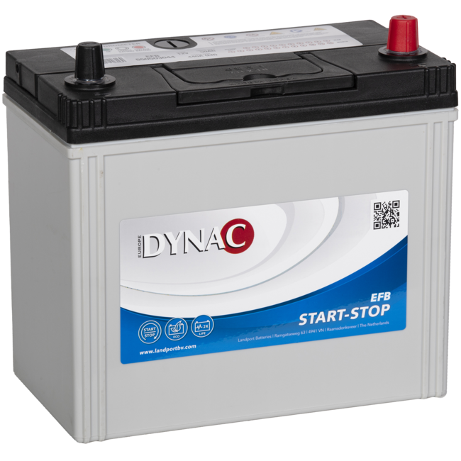 Dynac Auto accu EFB 12 volt 50 ah start - stop