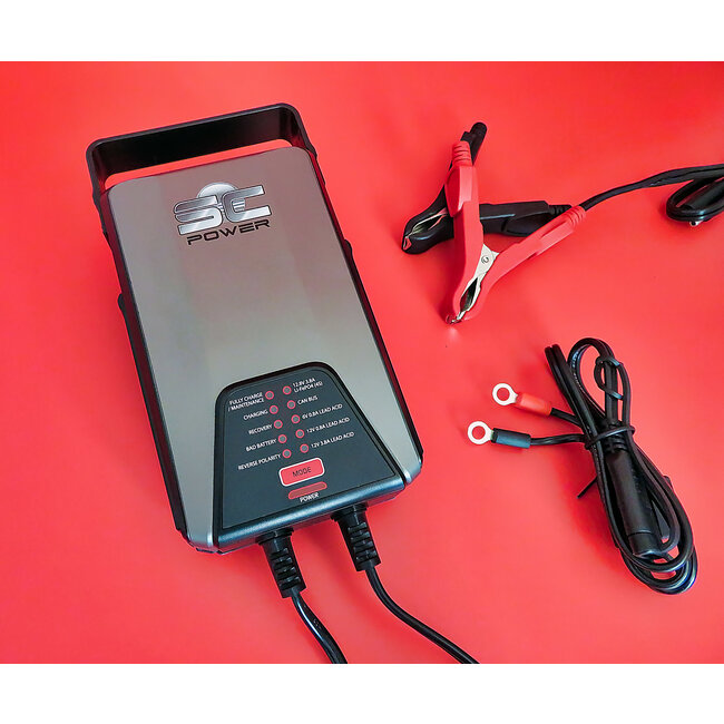 SC Power SC 38 Power premium 3,8 A acculader ook voor LITHIUM