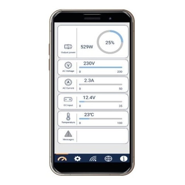 Xenteq ppi-2500-224CP zuivere sinus inverter / omvormer 24 Volt 2500 watt