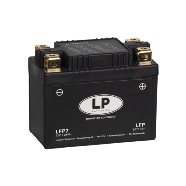 LP LFP7 12 volt 24,0 Wh ﻿Lithium LiFePO4 accu