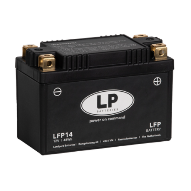 Landport (LP) LFP14 12 volt 48,0 Wh ﻿Lithium LiFePO4 accu