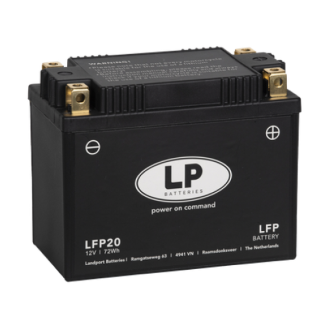 LP LFP20 12 volt 72,0 Wh ﻿Lithium LiFePO4 accu