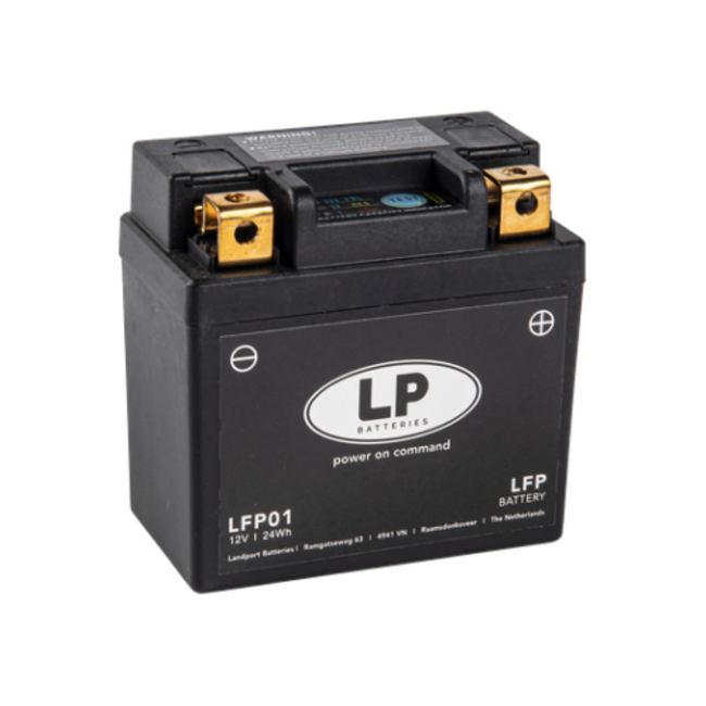 LP LFP01 12 volt 24 Wh ﻿Lithium LiFePO4 accu