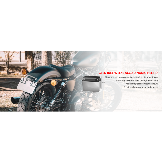 Landport (LP) LB12C-A motor accu 12 volt 12,0 ah (51294 - YB12C-A)