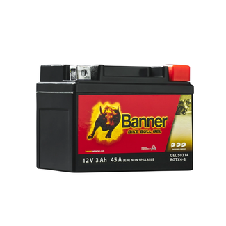 Banner Batterien BGTX4-3 motor GEL accu 12 volt 3 ah 50314