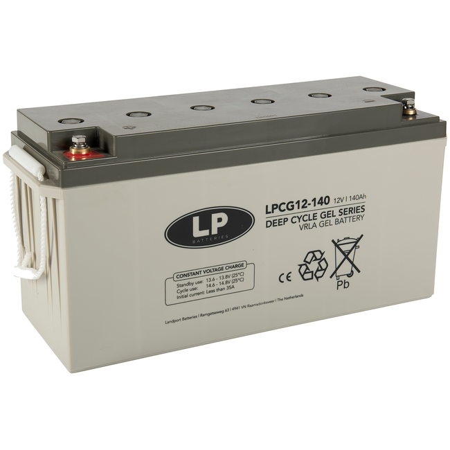 LP VRLA-LPCG-GEL accu 12 volt 140 ah LPCG12-140