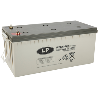 LP GEL 12-200 VRLA-LPCG accu 12 volt 200 ah