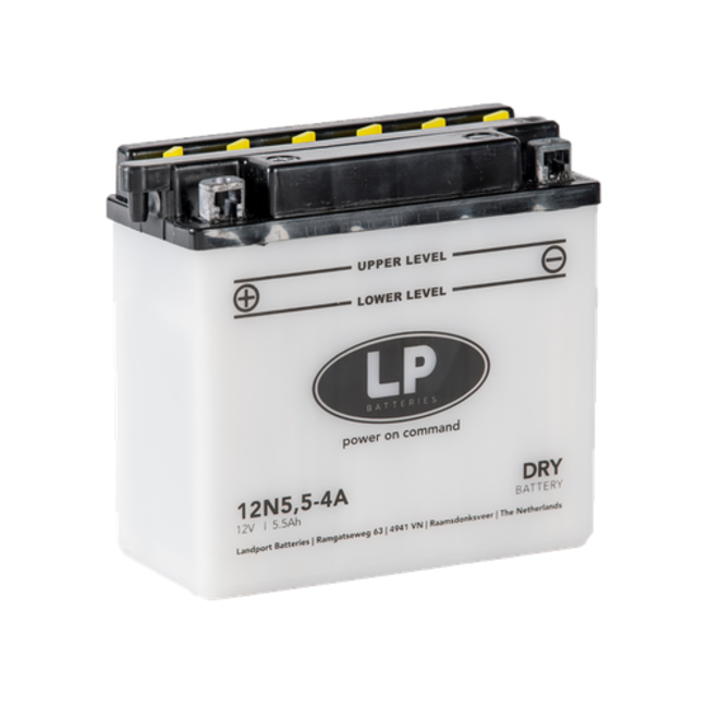 LP 12N5,5-4A motor accu 12 volt 5,5 ah (MD 12N5,5-4A)