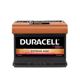 Duracell AGM accu 12 volt 60 ah BDE 60