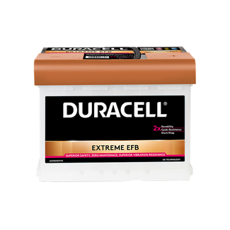 Duracell EFB accu 12 volt 65 ah BDE 65H