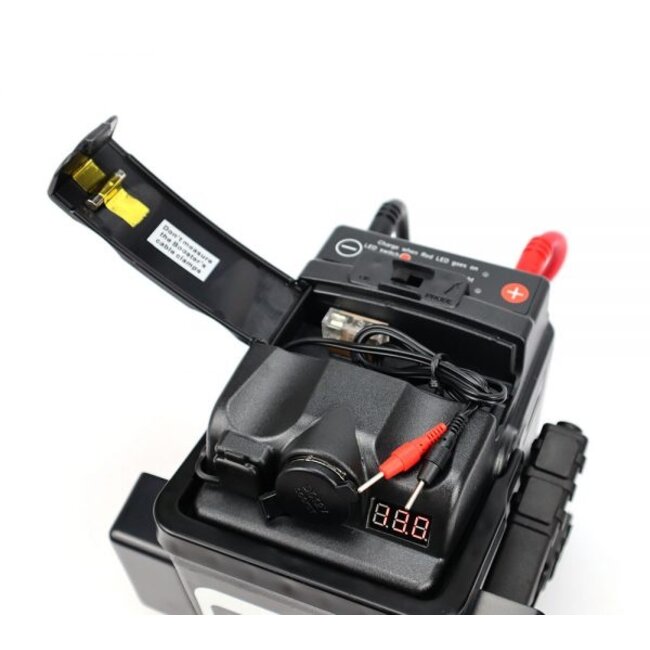 E-TEC Mini startbooster 1200A, starthulp, jumpstarter met USB aansluiting