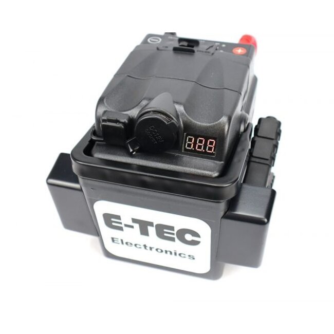 E-TEC Mini startbooster 1200A, starthulp, jumpstarter met USB aansluiting