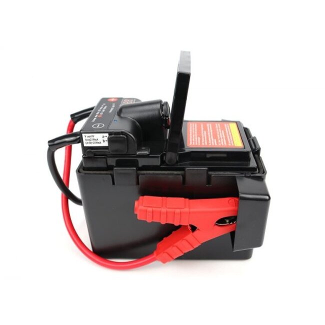 E-TEC Mini startbooster 1800A, starthulp, jumpstarter met USB aansluiting