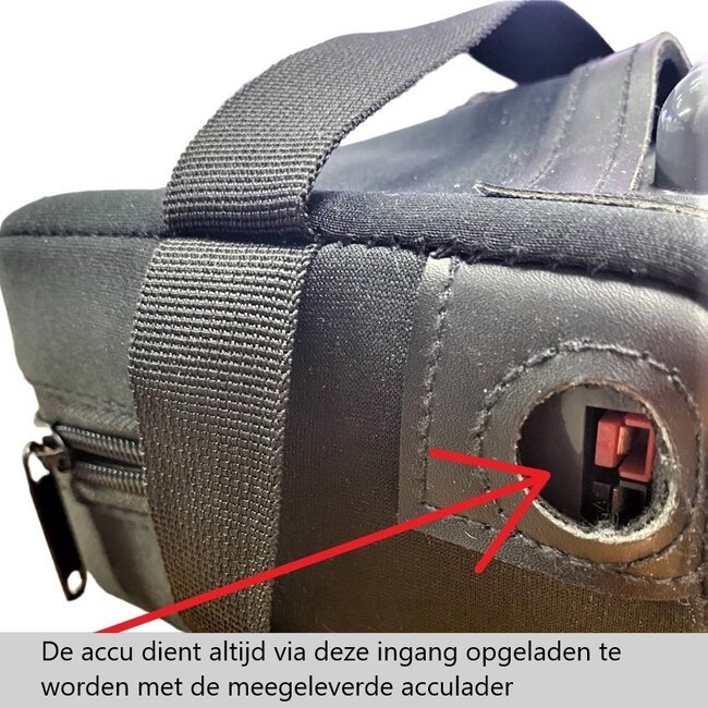 PC 12-03 Lithium LiFePO4 acculader 12 volt 3 A voor golftrolley accu