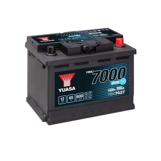 Yuasa YBX7027 EFB start-stop accu 12 volt 60 ah 5050694029202