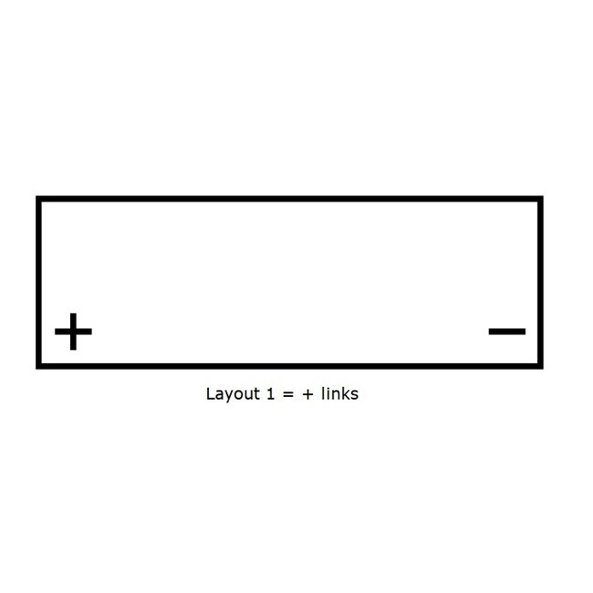 Exide  Semi-tractie 12 volt 105 ah Marine & Leisure Dual ER550 accu 3661024035989