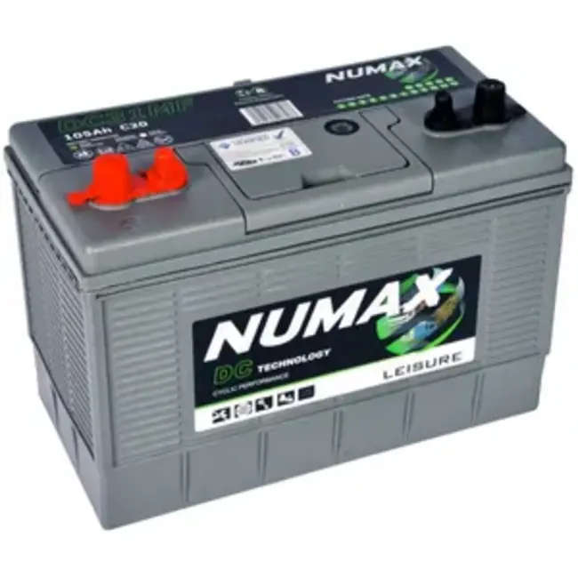 Numax Batteries Semi-tractie 12 volt 105 ah DC31MF accu 5060196066988