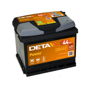 Deta Batterie Deta DB442 auto accu 12 volt 44 ah 3661024024600