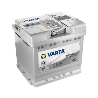 Varta Auto accu 12 volt 50 Ah AGM Silver Dynamic 550 901 054 type A9