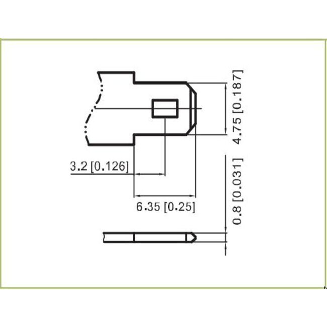 Landport (LP) VRLA-LP accu 12 volt 7,2 ah LP12-7,2 VDS (t1)