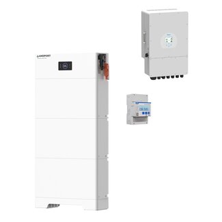 LP Energy Thuisbatterij Stack 8-15  (3-fase 15 kWh) + Deye hybride 8 kW omvormer set inclusief btw & installatie*