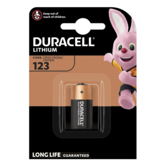 Duracell Batterij 3v CR123 blister 1