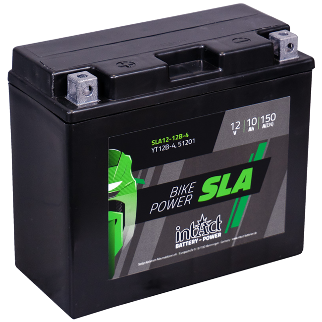 Landport (LP) SLA LT12B-4 Motor accu 12 volt 10,0 ah (51201 - YT12B-4)