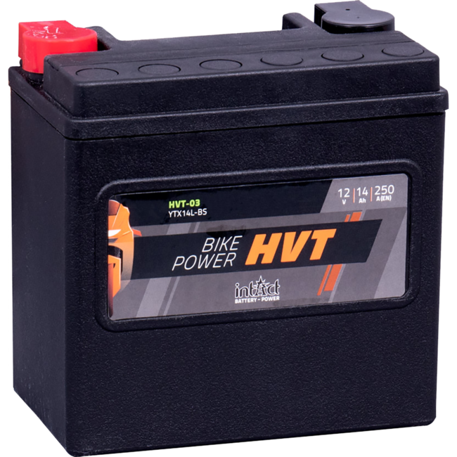 Landport (LP) HVT-3 Harley accu AGM 12 volt 14 ah (MH HVT-3) met de + rechts voor