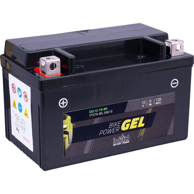 Landport (LP) LTX7A-4 motor GEL accu 12 volt 7,0 ah (50615 - GTX7A-4)