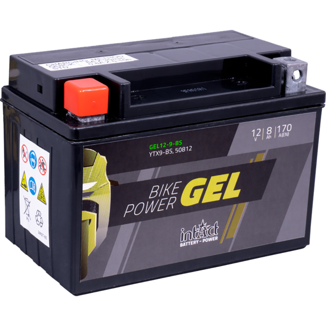 Landport (LP) LTX9-4 motor GEL accu 12 volt 9,0 ah (50812 - GTX9-4)