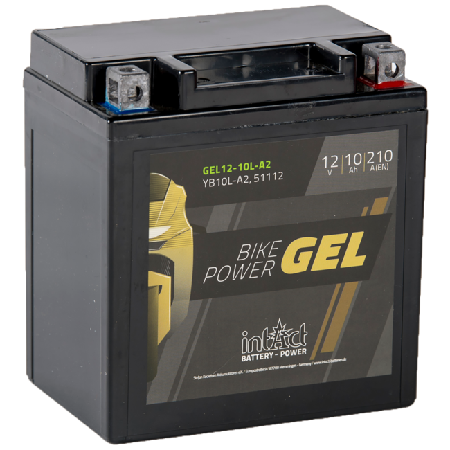 Landport (LP) LB10-3 motor GEL accu 12 volt 11,0 ah (51112 - GB10L-A2)