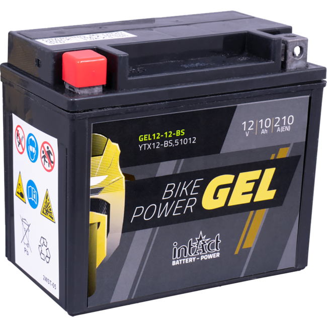 Landport (LP) LTX12-4 motor GEL accu 12 volt 12,0 ah (51012 - GTX12-4)