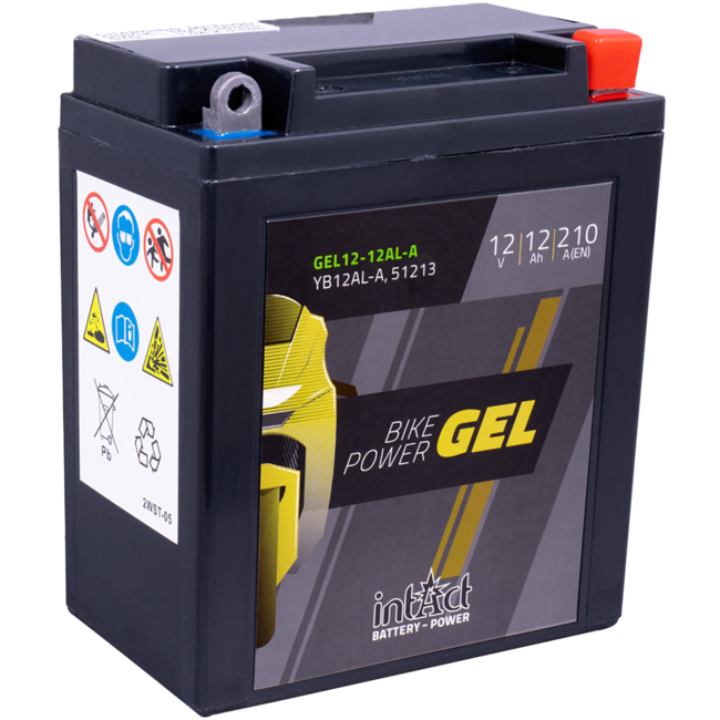 Landport (LP) LB12A-3 motor GEL accu 12 volt 12,0 ah (51213 - GB12AL-A)
