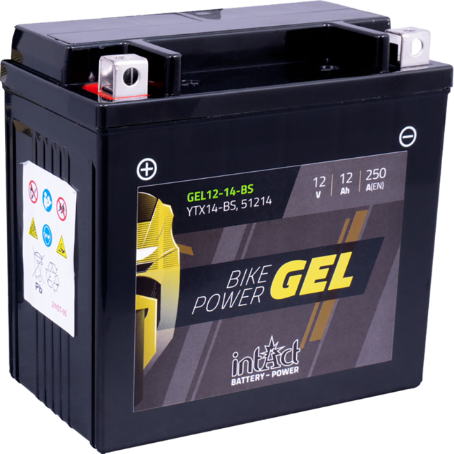 Landport (LP) LTX14-4 motor GEL accu 12 volt 14,0 ah (51214 - GTX14-4)
