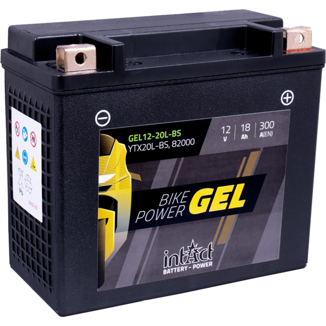 Landport (LP) LTX20-3 motor GEL accu 12 volt 20,0 ah (51801 - GTX20-3)