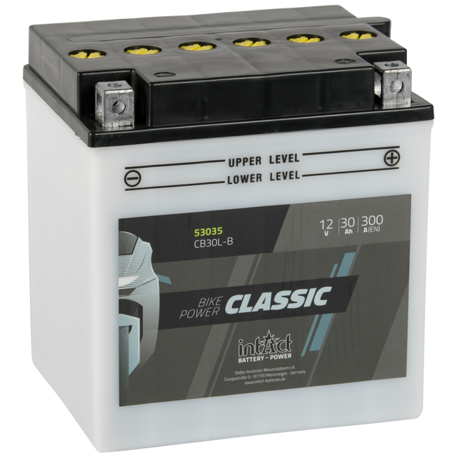 Landport (LP) LB30L-B motor accu 12 volt 30,0 ah (53035 - YB30L-B)