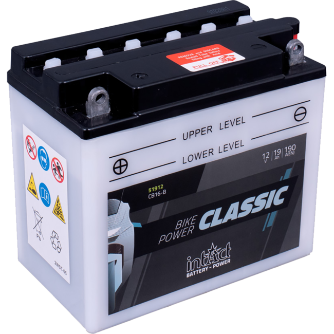 Landport (LP) LB16B motor accu 12 volt 19,0 ah (51912 - YB16B)