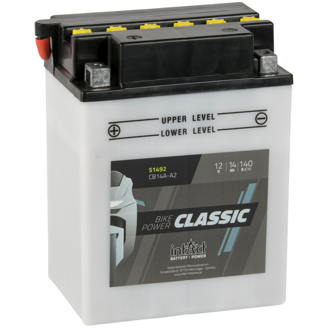 Landport (LP) LB14A-A2 motor accu 12 volt 14,0 ah (51492 - YB14A-A2)